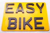 4D Motorbike / Quadbike Number Plate